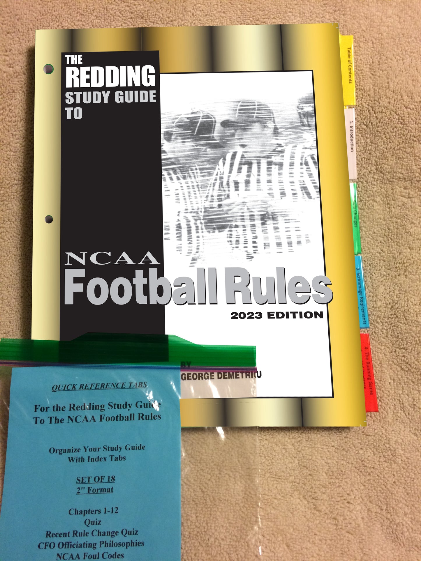 The Redding Study Guide to the NCAA Rules Tabs
