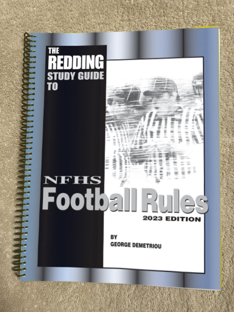2023 The Redding Study Guide to the NFHS FB Rules Book - Spiral Bound